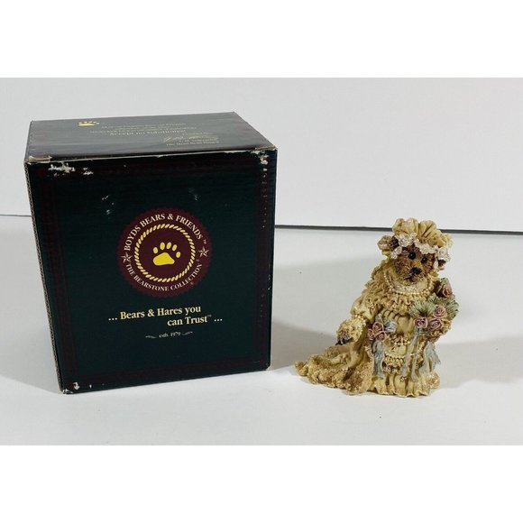 Boyds Bears & Friends Other - Boyds Bears Bailey as The Bride Wedding Dress Bearstone 227712 New Gift